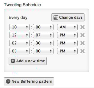 Buffer Scheduling